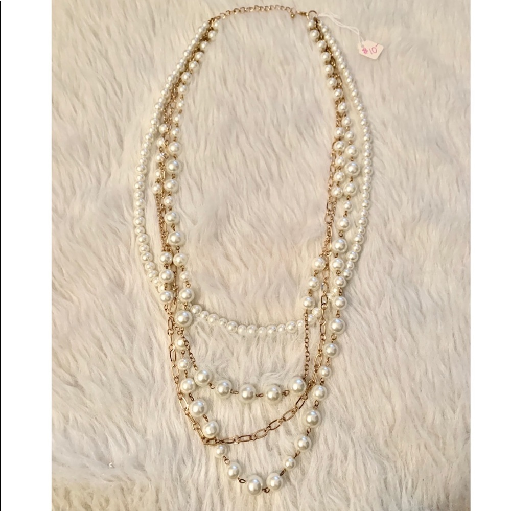 Pearl Layered Necklace